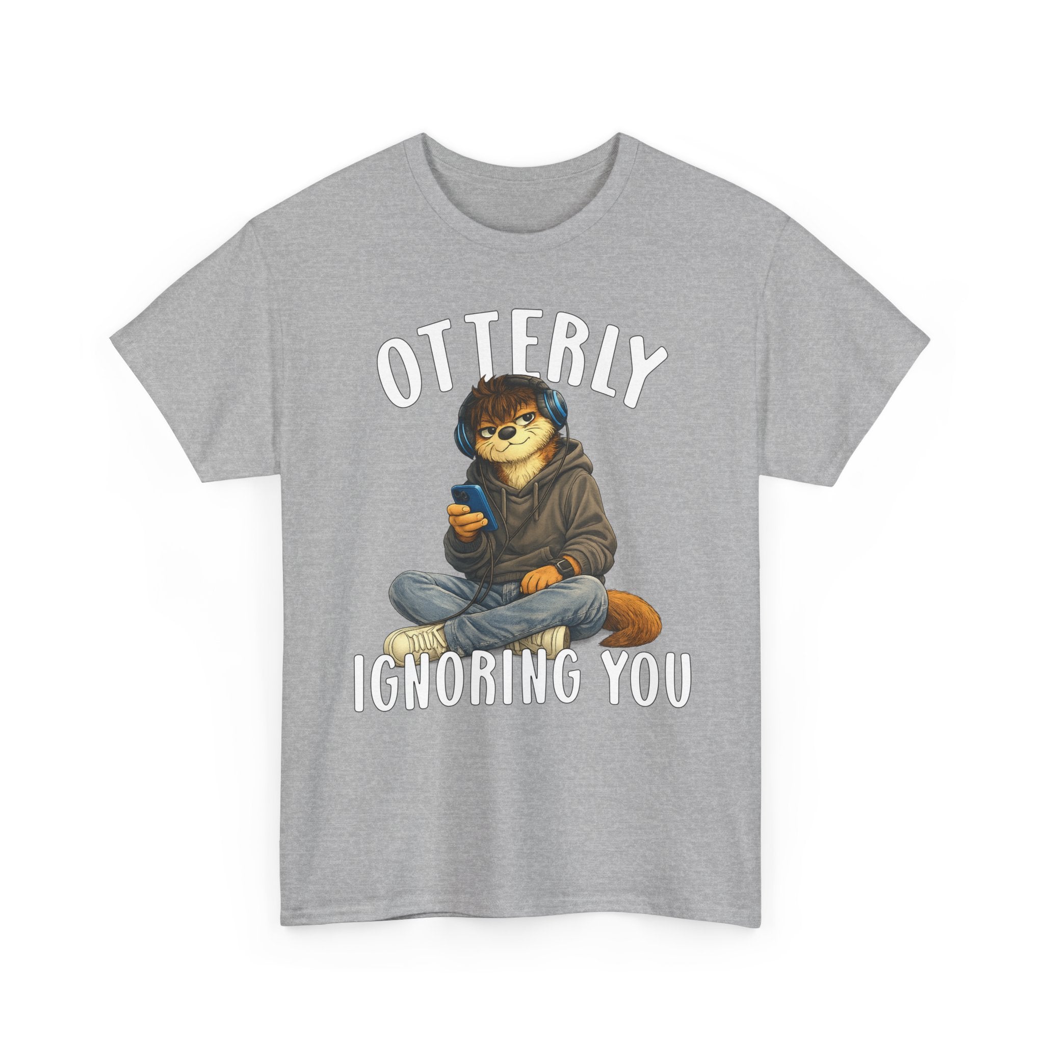 "Otterly Ignoring You" Teen Boy Tee - Otter Series