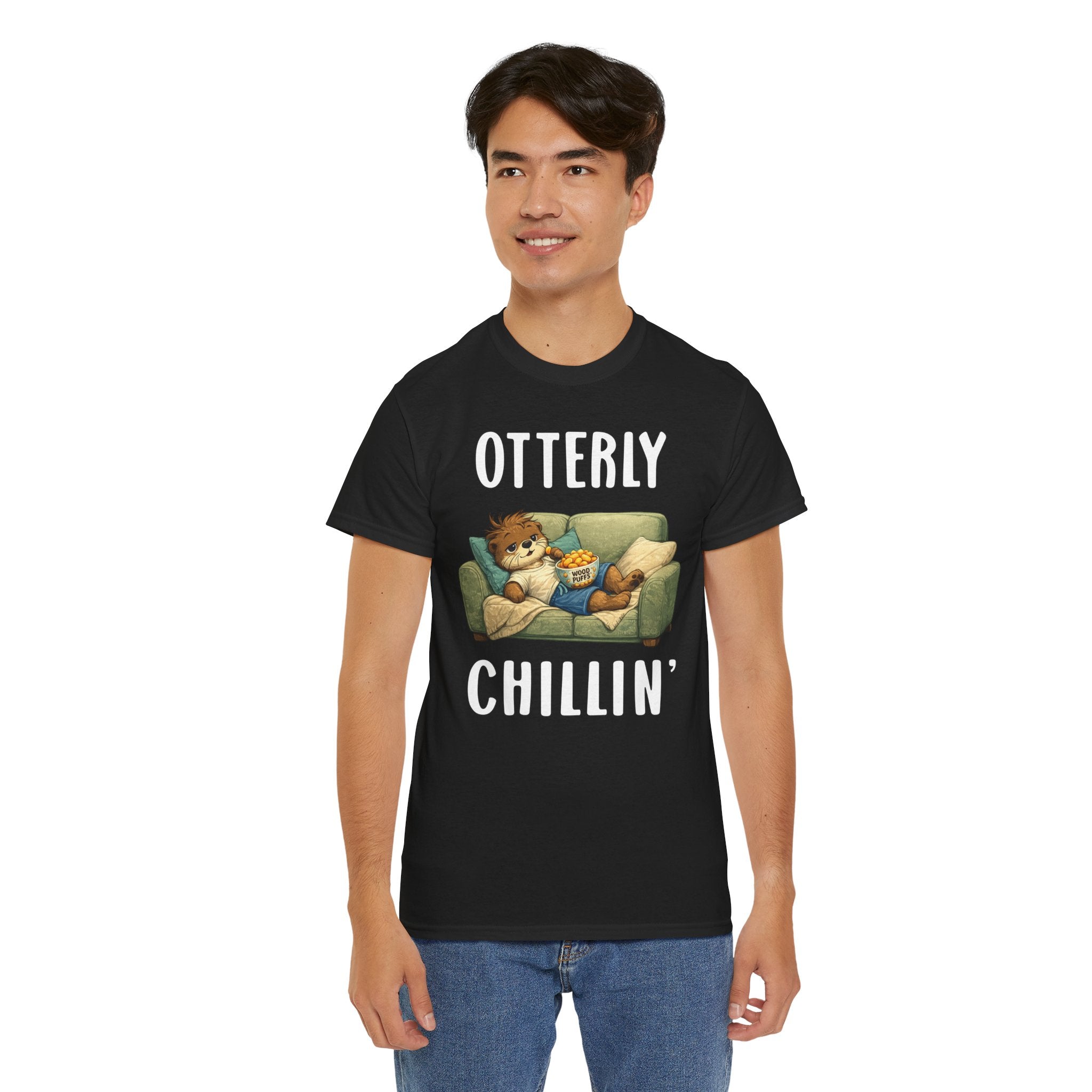"Otterly Chillin'" Tee - Otter Series