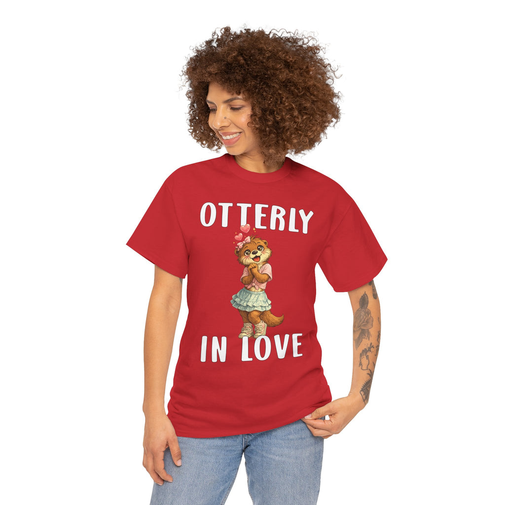 "Otterly In Love" Girl Tee - Otter Series