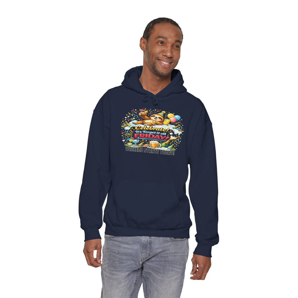 Friday - Procrastination Sloth Series Hoodie