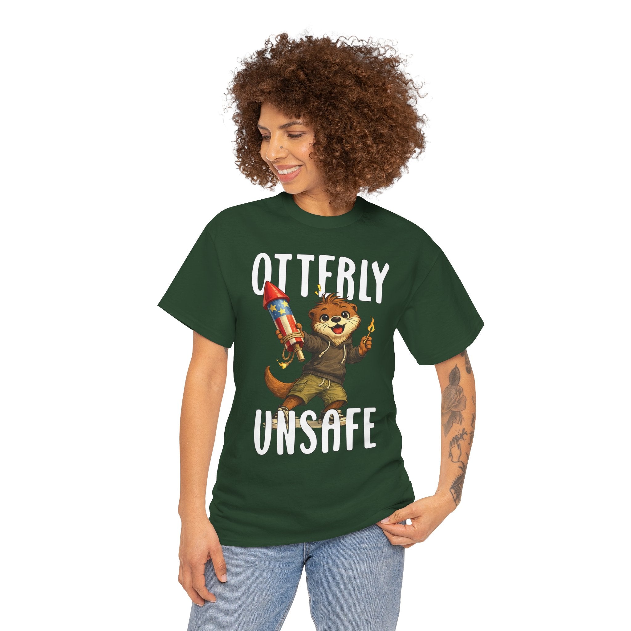 "Otterly Unsafe" Tee - Otter Series