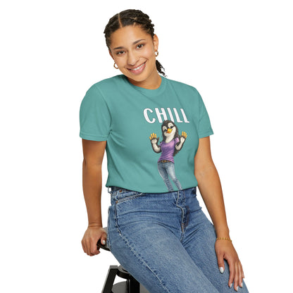 Chill Out Girl T-shirt - Penguin Series