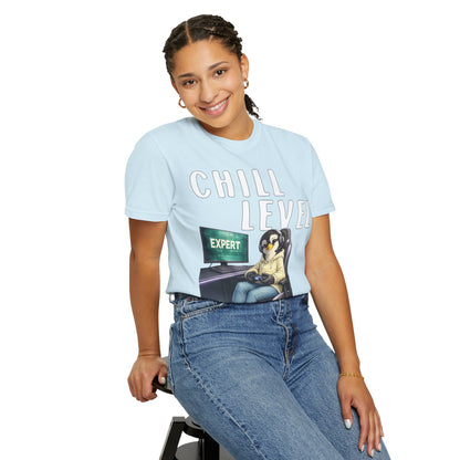 Chill Level Expert Girl T-shirt - Penguin Series