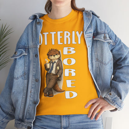 "Otterly Bored" Tee - Otter Series