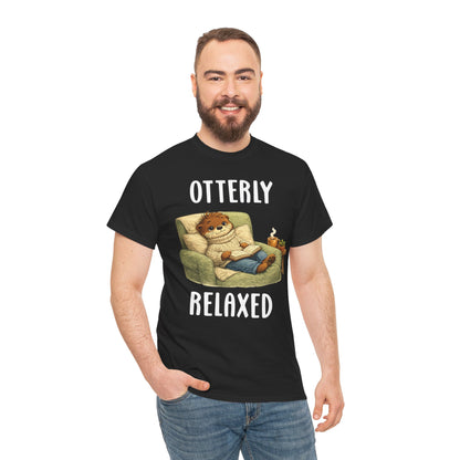 "Otterly Relaxed" Tee - Otter Series