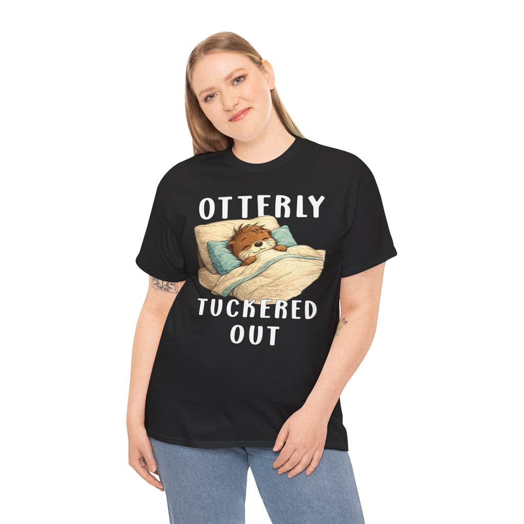 "Otterly Tuckered Out" Tee - Otter Series