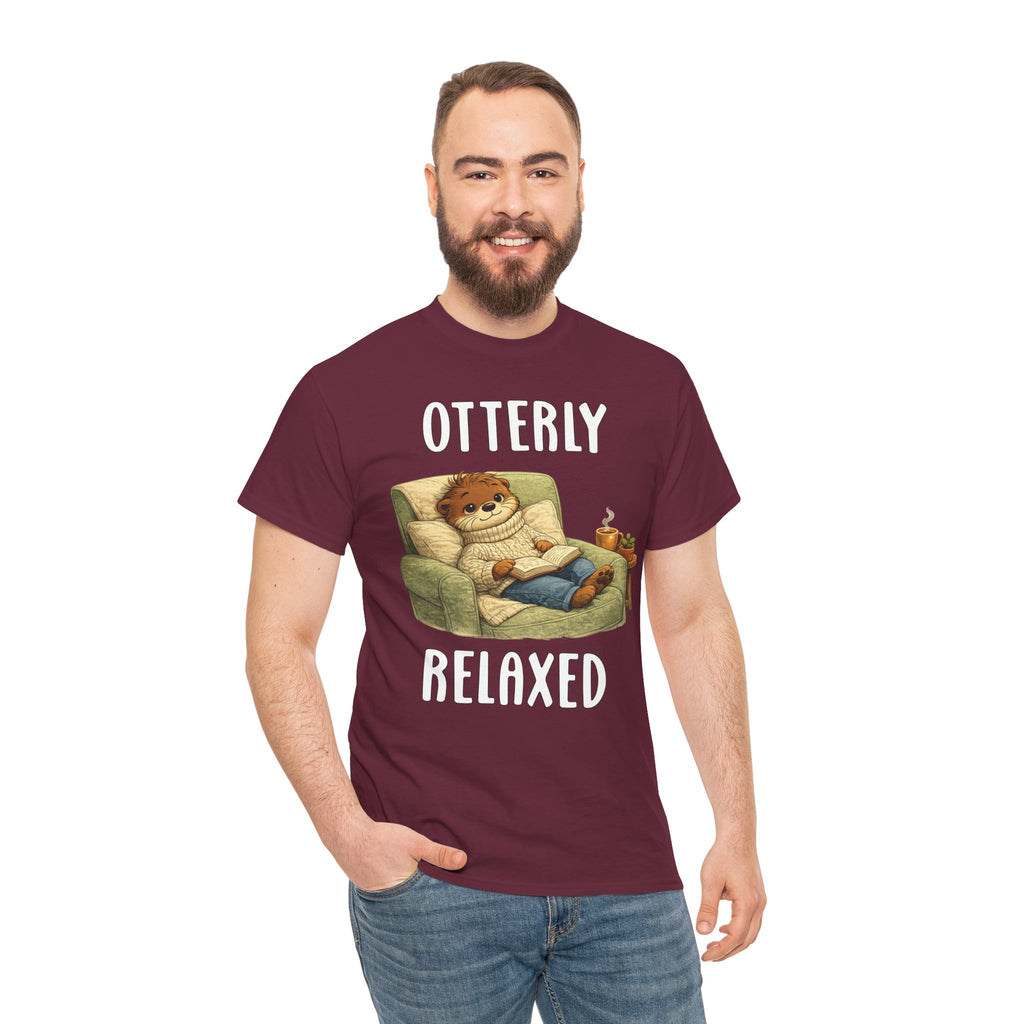 "Otterly Relaxed" Tee - Otter Series