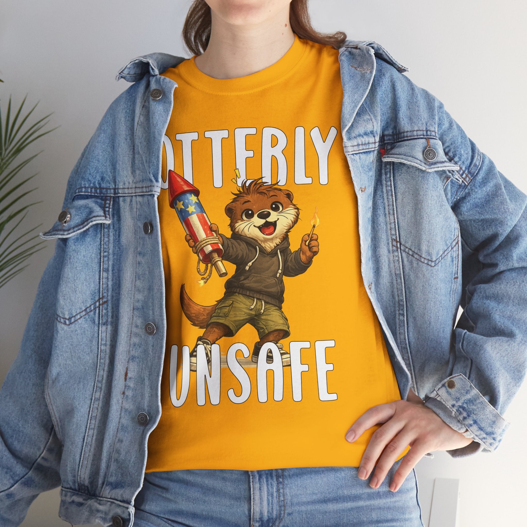 "Otterly Unsafe" Tee - Otter Series