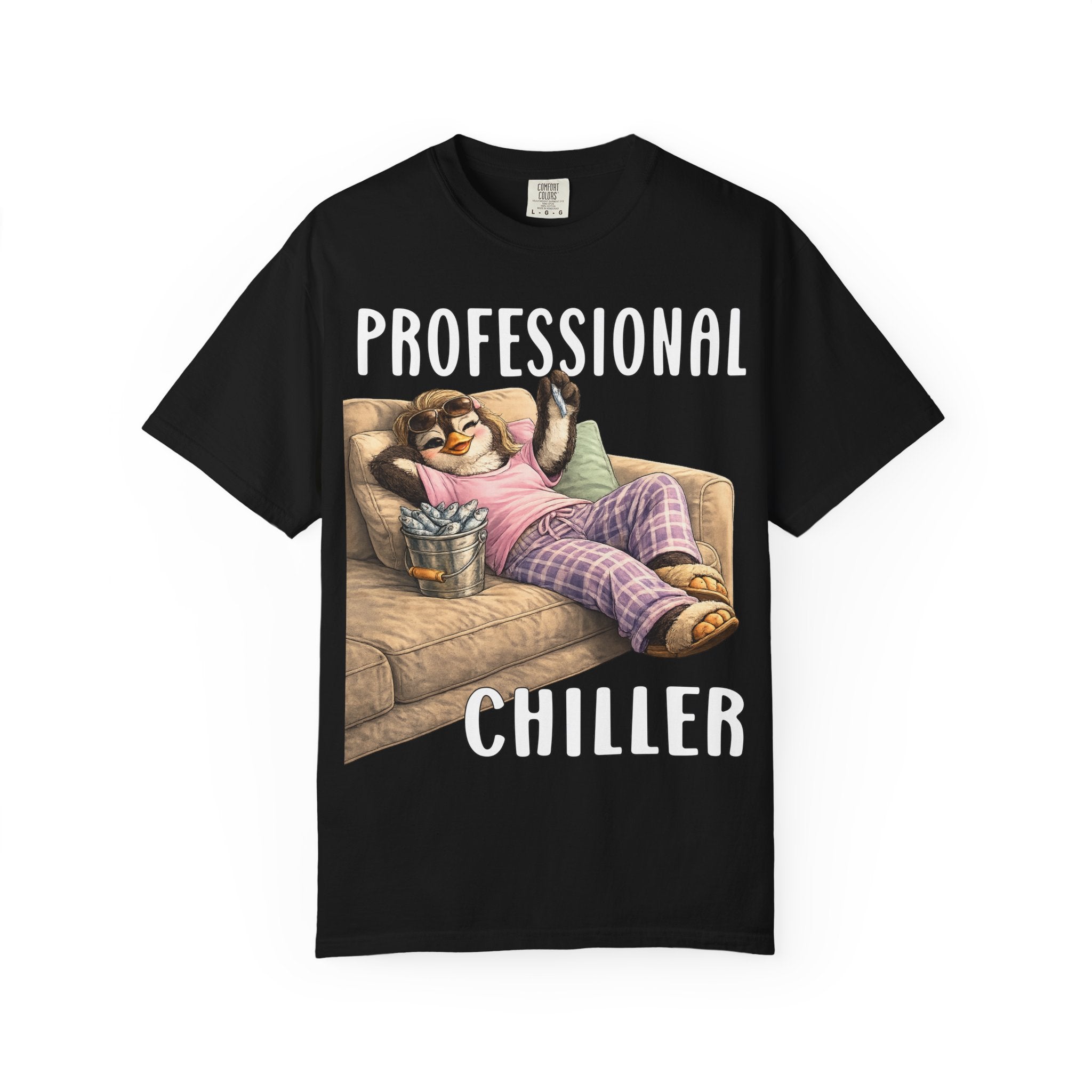 Professional Chiller Girl T-shirt - Penguin Series
