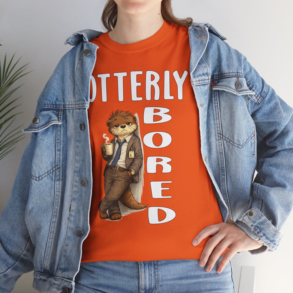"Otterly Bored" Tee - Otter Series