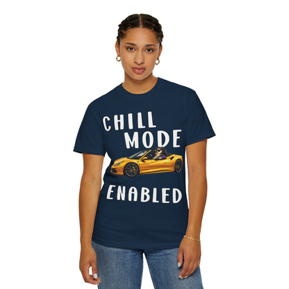 Chill Mode Enabled Girl T-shirt - Penguin Series