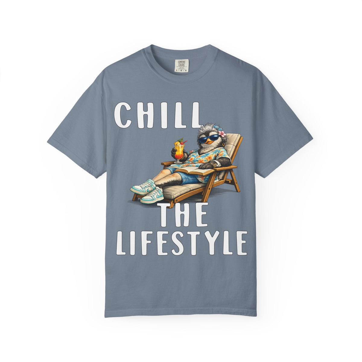 Chill The Lifestyle Grandma T-shirt - Penguin Series