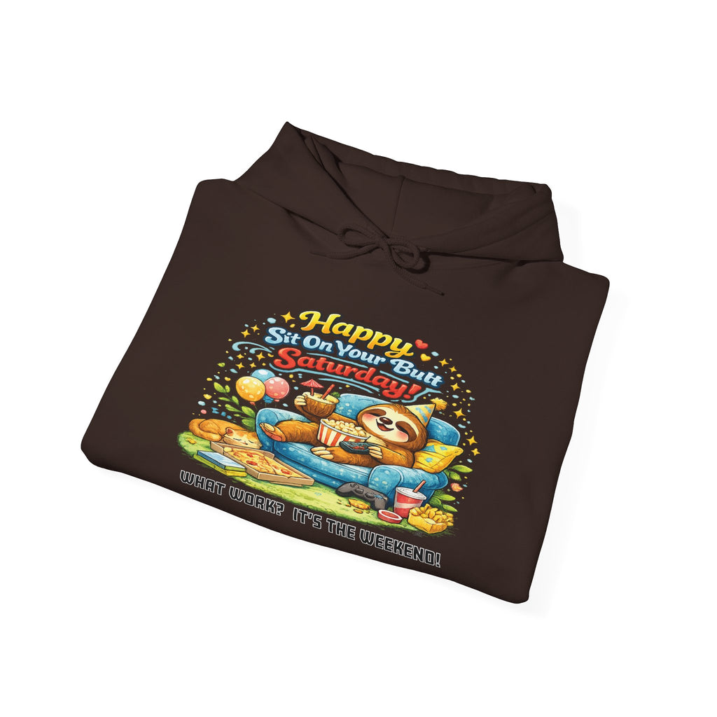 Saturday - Procrastination Sloth Series Hoodie