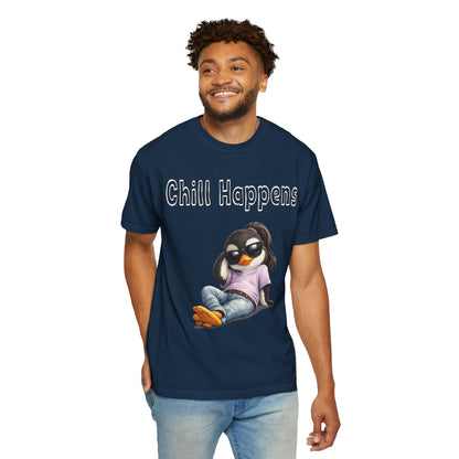 "Chill Happens" T-shirt Penguin Series