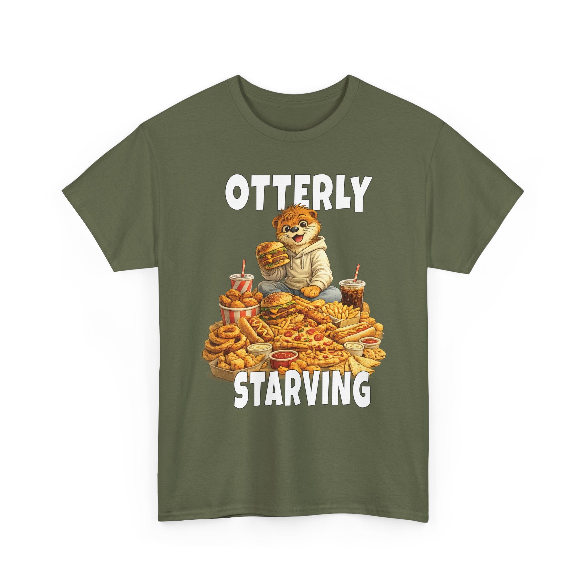 "Otterly Starving" Tee - Otter Series