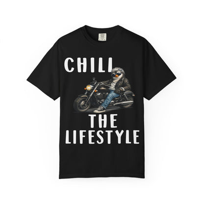 Chill The Lifestyle Grandpa T-shirt -  Penguin Series