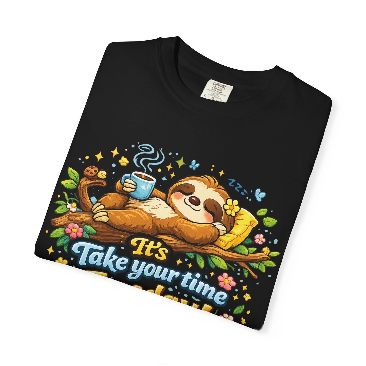Tuesday - Procrastination Sloth Series T-shirt