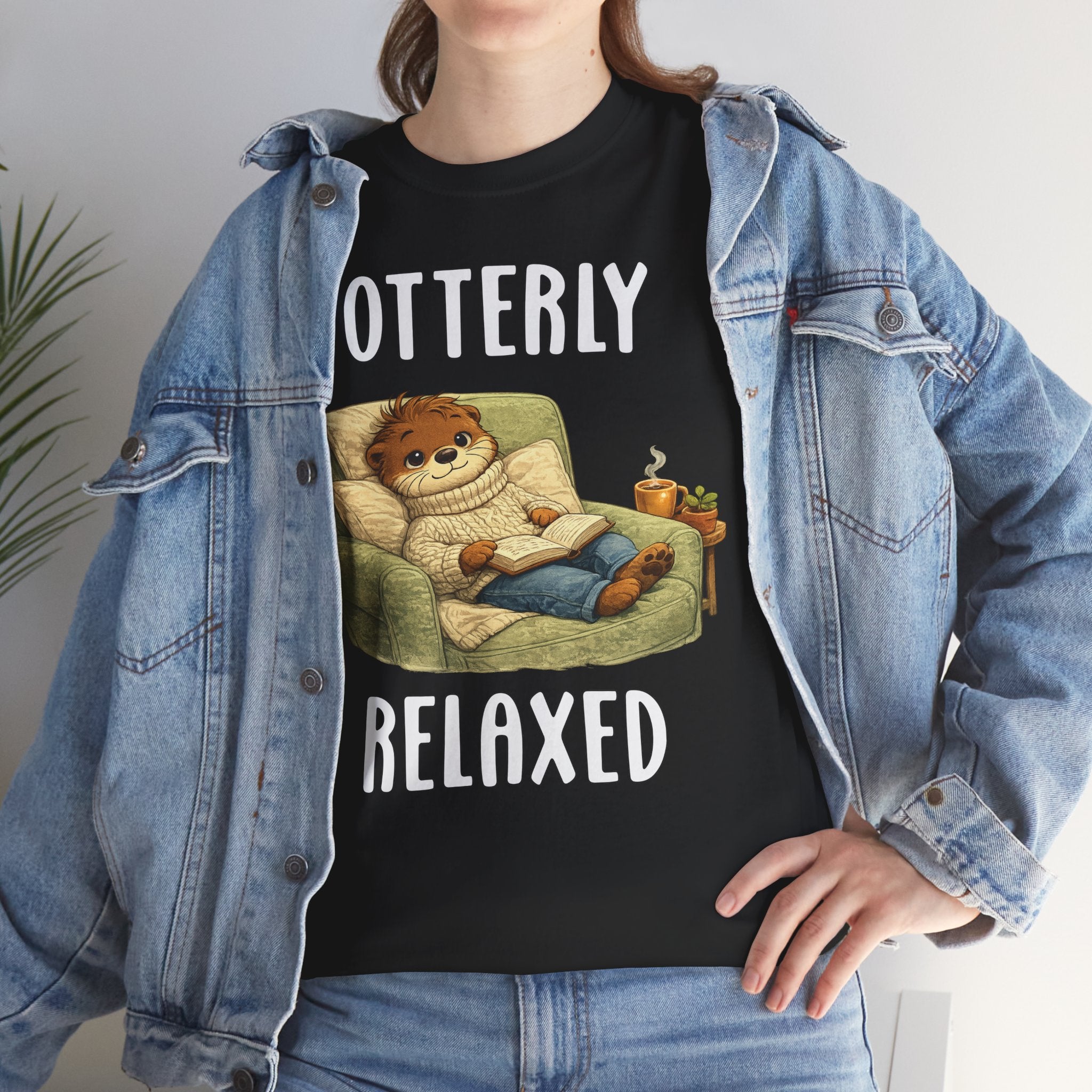 "Otterly Relaxed" Tee - Otter Series