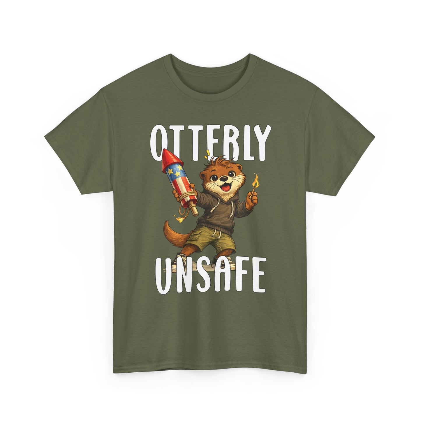 "Otterly Unsafe" Tee - Otter Series