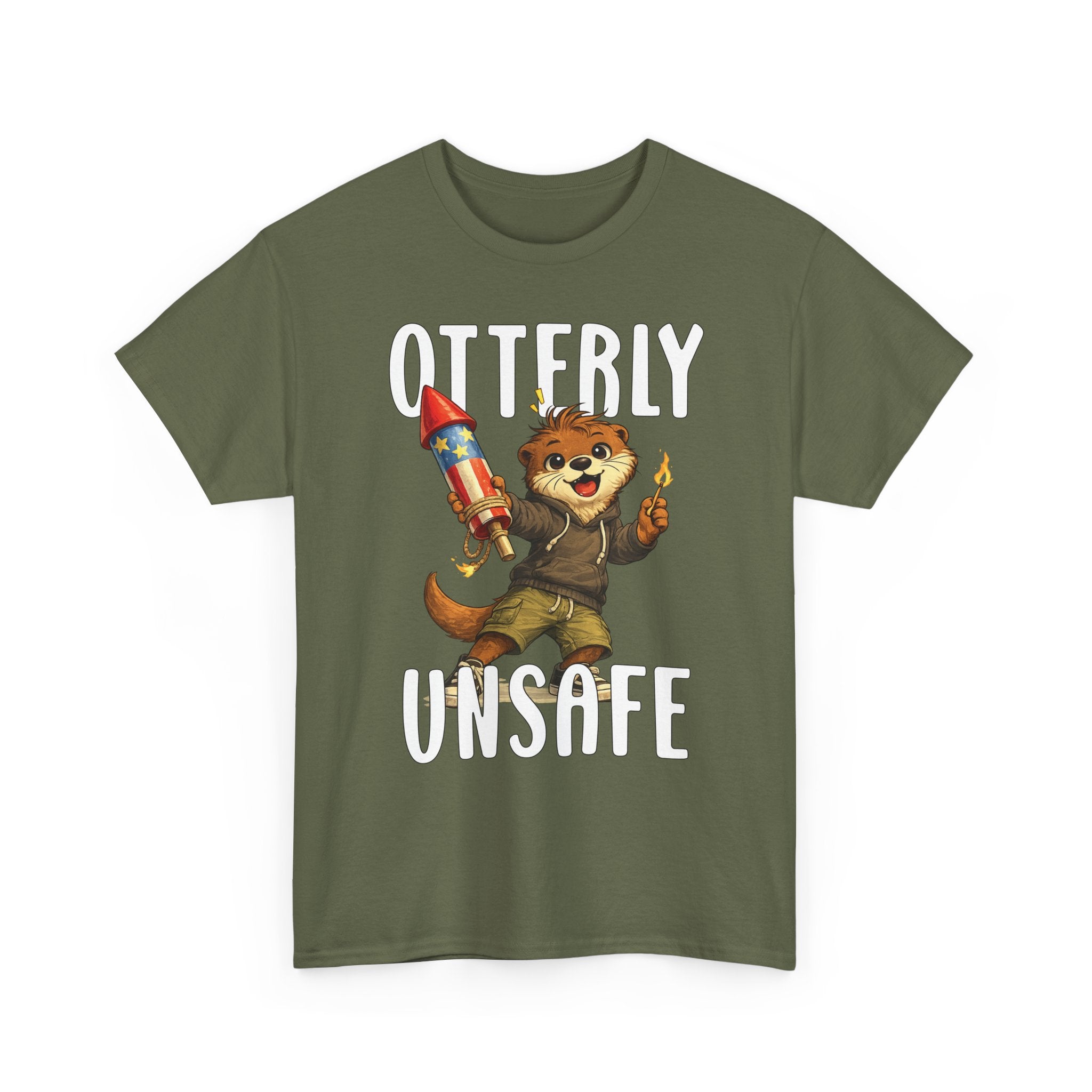 "Otterly Unsafe" Tee - Otter Series