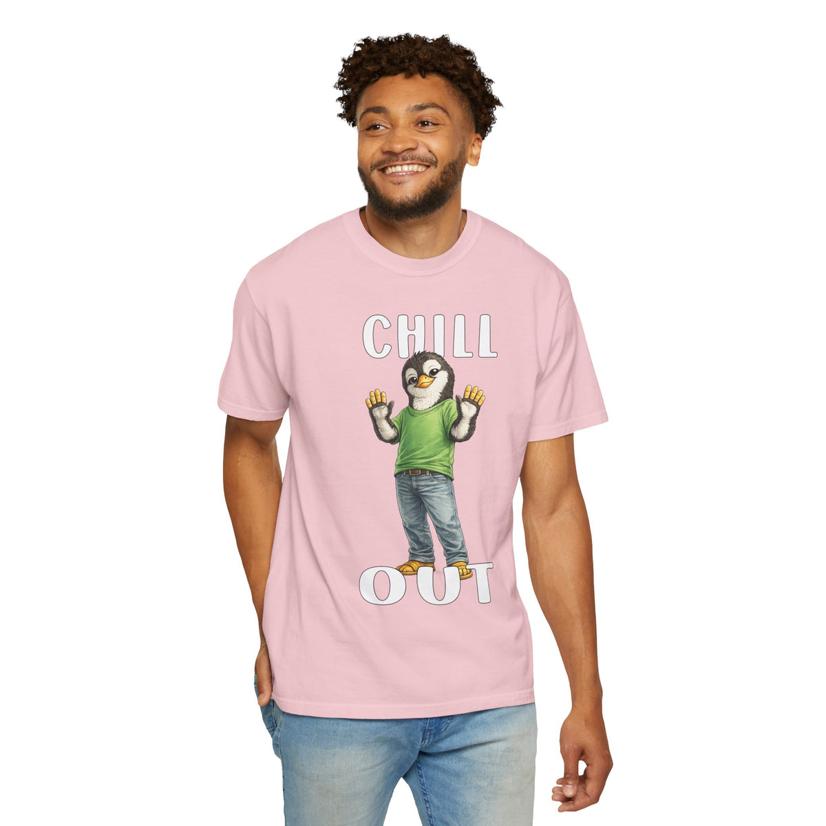 Chill Out Boy T-shirt - Penguin Series