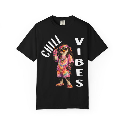 Chill Vibes Girl T-shirt - Penguin Series