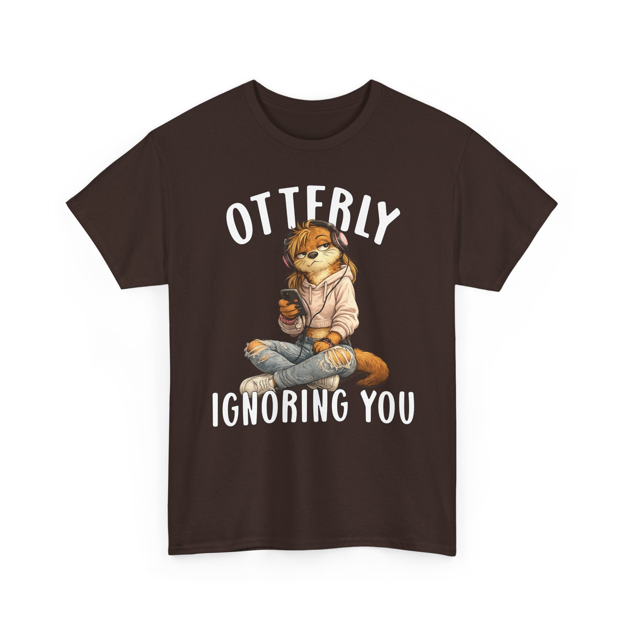 "Otterly Ignoring You" TeenGirl Tee - Otter Series