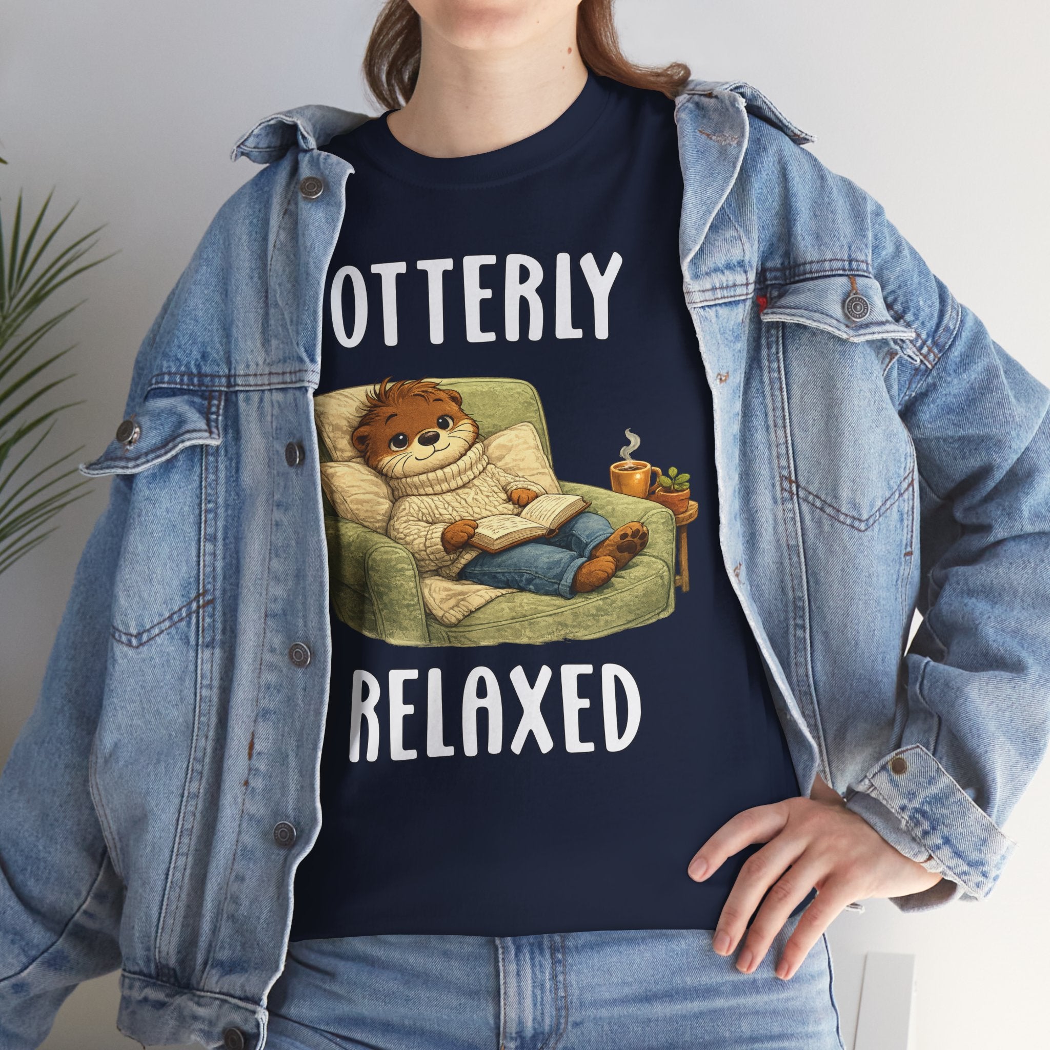 "Otterly Relaxed" Tee - Otter Series