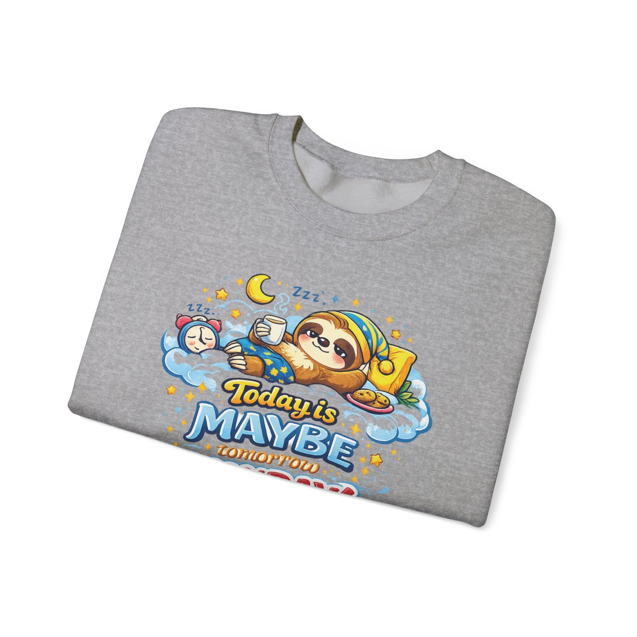 Monday - Procrastination Sloth Series Sweatshirt