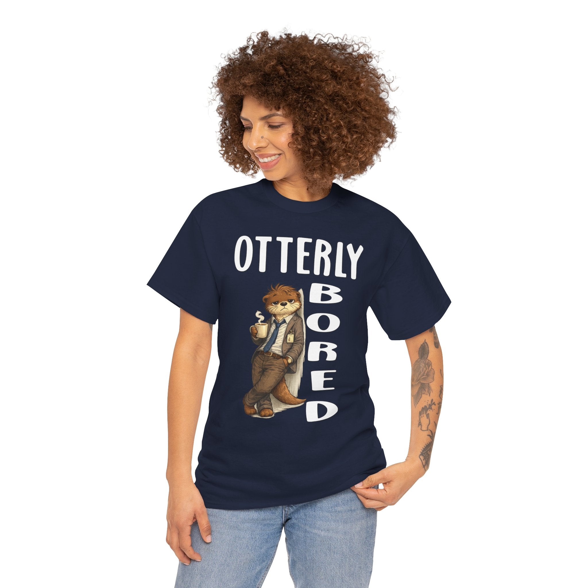 "Otterly Bored" Tee - Otter Series