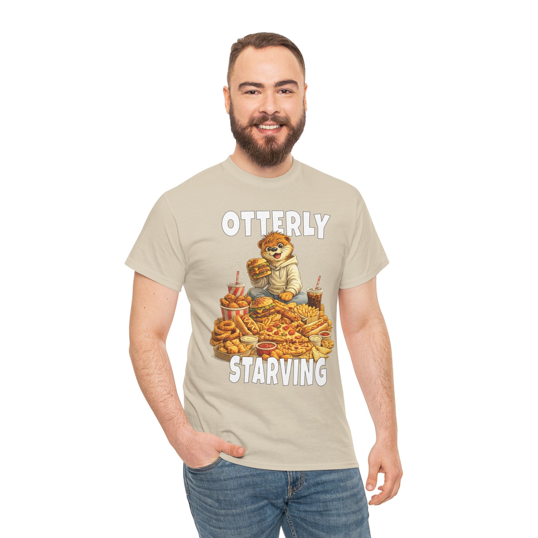 "Otterly Starving" Tee - Otter Series