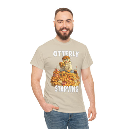 "Otterly Starving" Tee - Otter Series