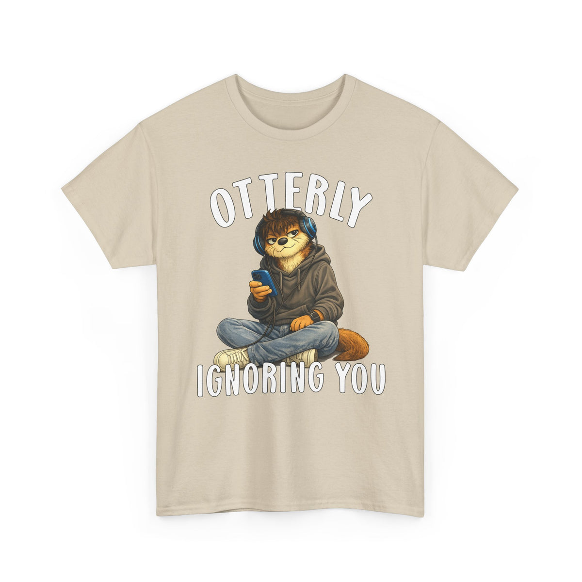 "Otterly Ignoring You" Teen Boy Tee - Otter Series