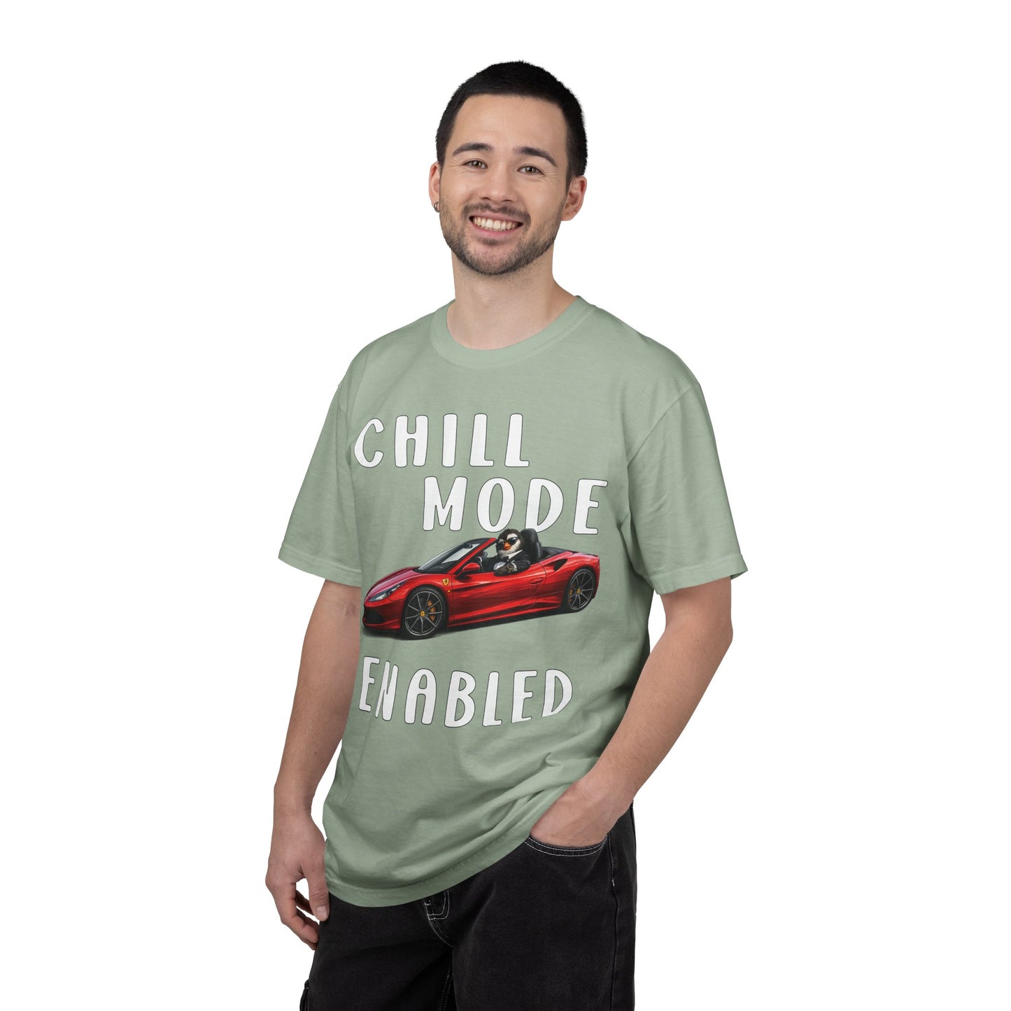 Chill Mode Enabled Boy T-shirt - Penguin Series