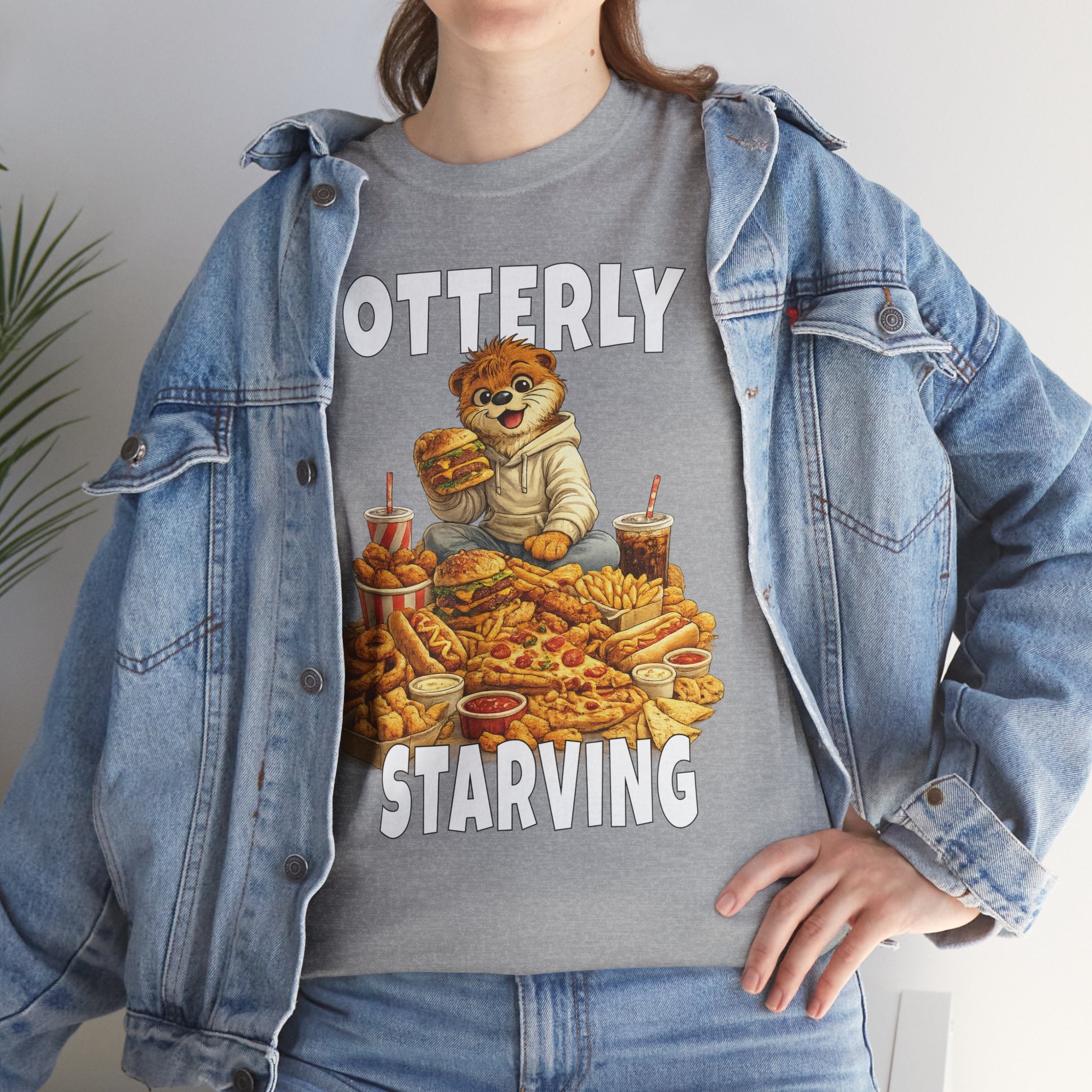 "Otterly Starving" Tee - Otter Series