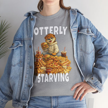 "Otterly Starving" Tee - Otter Series