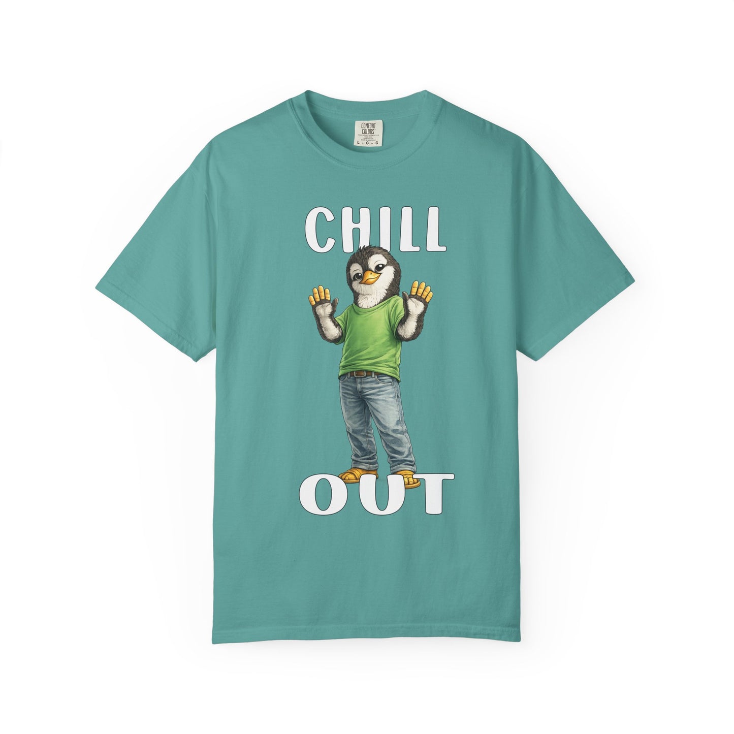 Chill Out Boy T-shirt - Penguin Series
