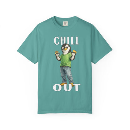 Chill Out Boy T-shirt - Penguin Series