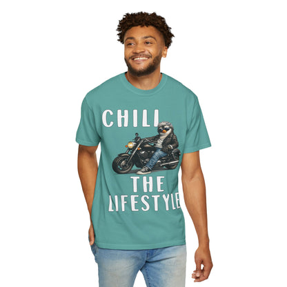 Chill The Lifestyle Grandpa T-shirt -  Penguin Series