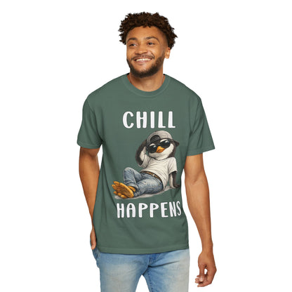 Chill Happens Boy T-shirt - Penguin Series