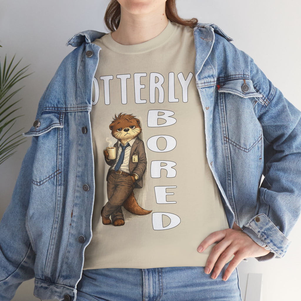 "Otterly Bored" Tee - Otter Series