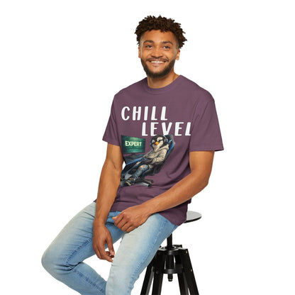Chill Level Expert T-shirt - Penguin Series