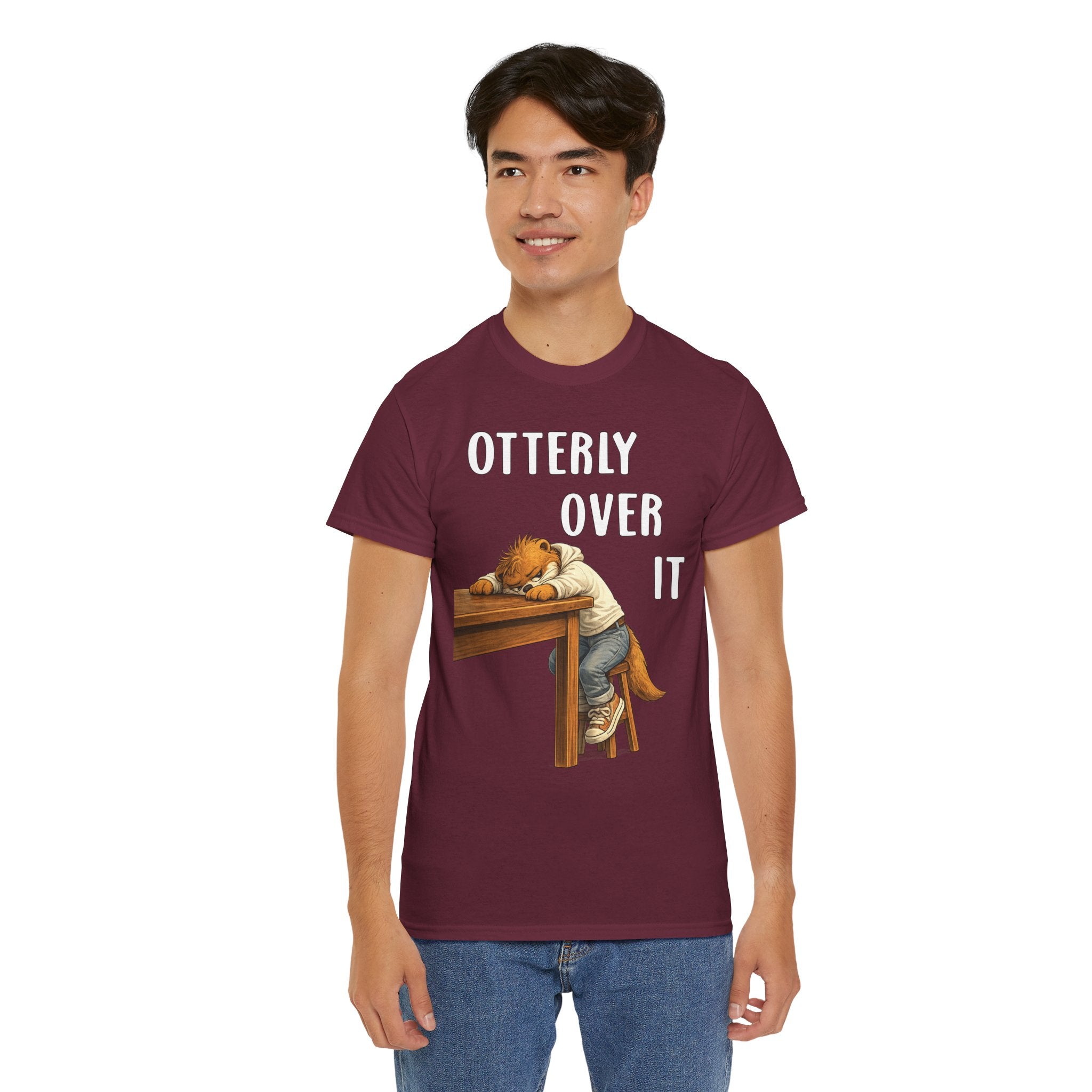 "Otterly Over It" Tee - Otter Series