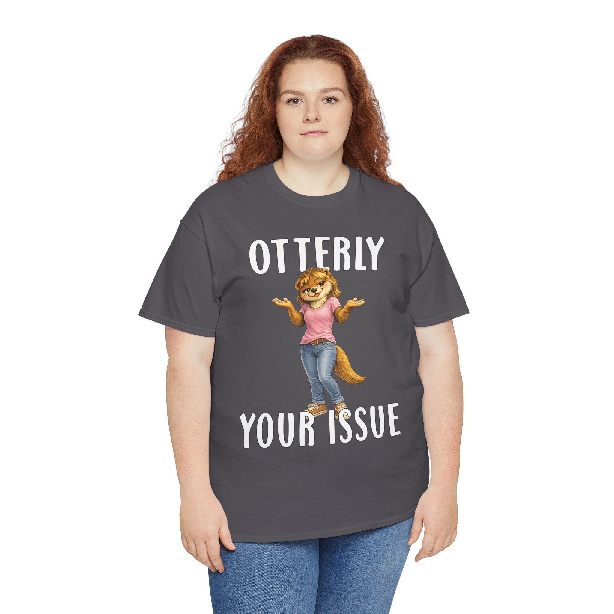 "Otterly Your Issue" Girl Tee - Otter Series