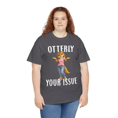 "Otterly Your Issue" Girl Tee - Otter Series