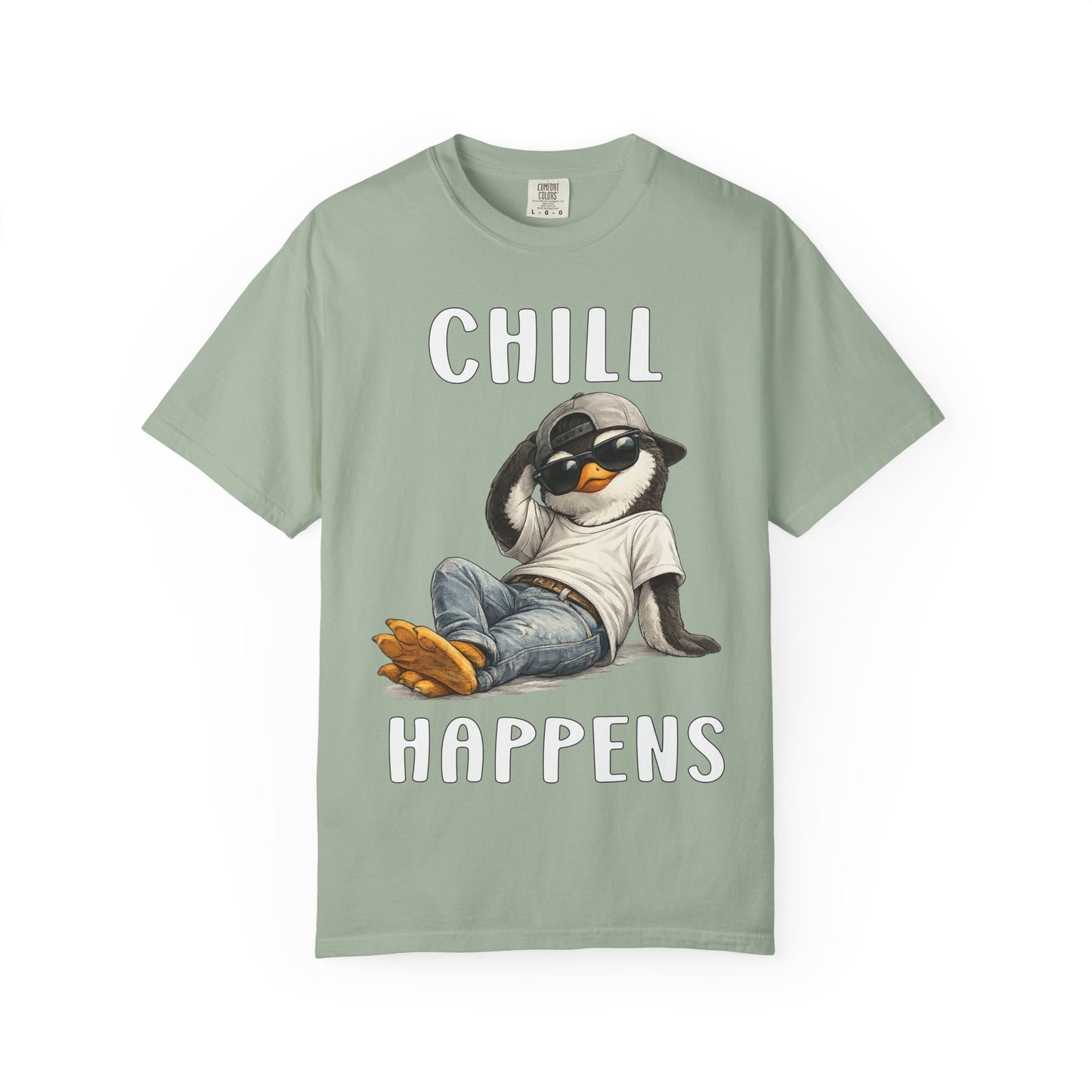 Chill Happens Boy T-shirt - Penguin Series