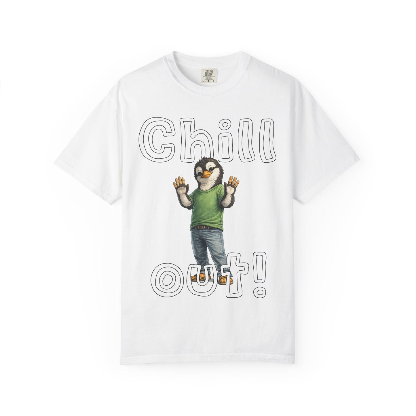 "Chill Out" T-shirt - Penguin Series
