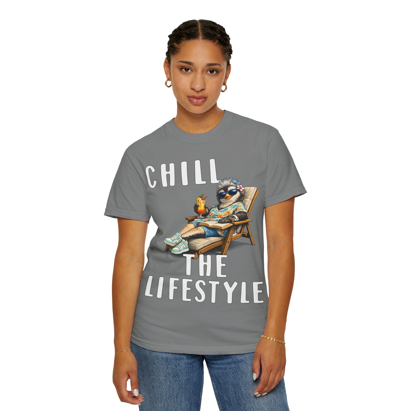 Chill The Lifestyle Grandma T-shirt - Penguin Series