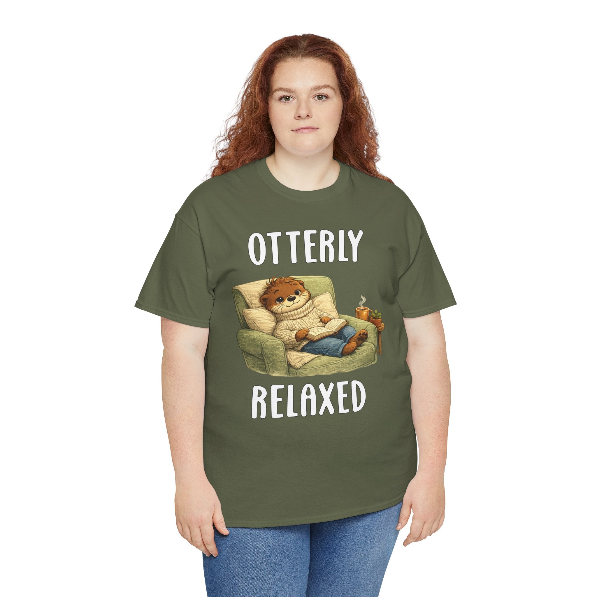 "Otterly Relaxed" Tee - Otter Series