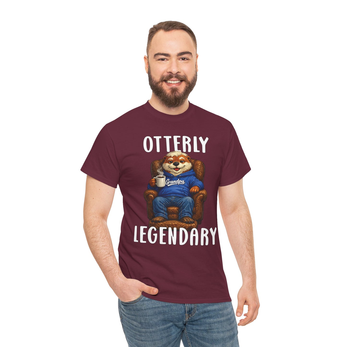 "Otterly Legendary" Gent Tee - Otter Series